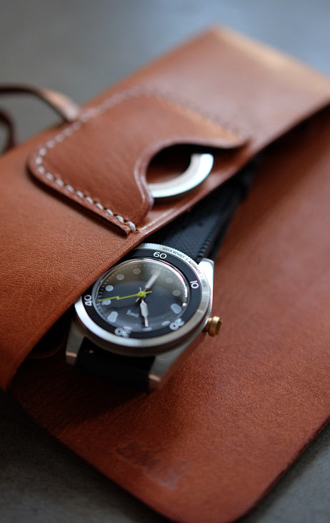 HAND MADE WATCH POUCH TESTING ONLY