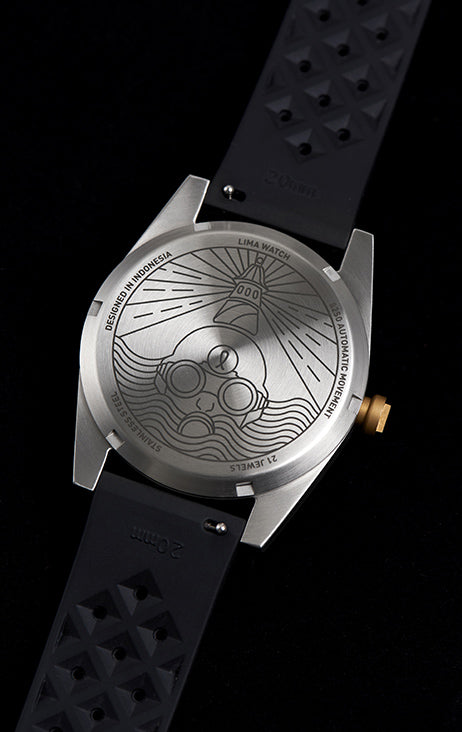 MECA REVOLT BLUE - SILVER BEZEL