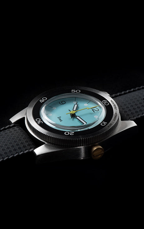 MECA REVOLT BLUE - SILVER BEZEL